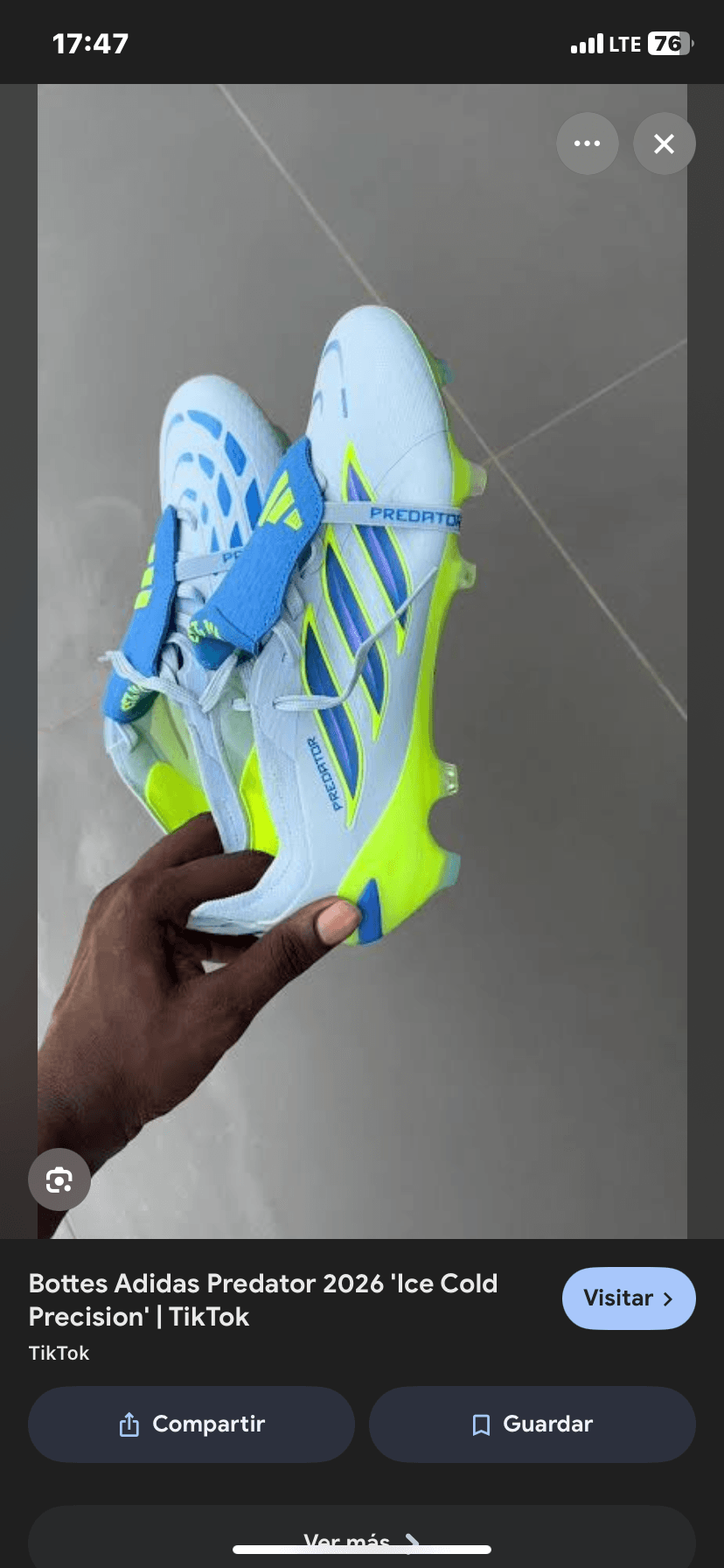 Venta de botas deportivas