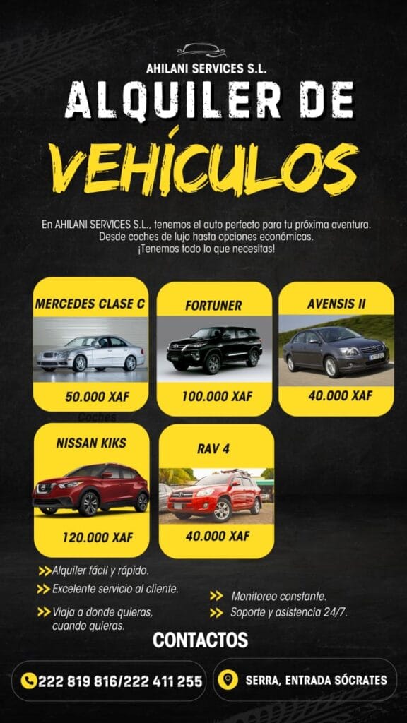 Alquiler de vehiculos