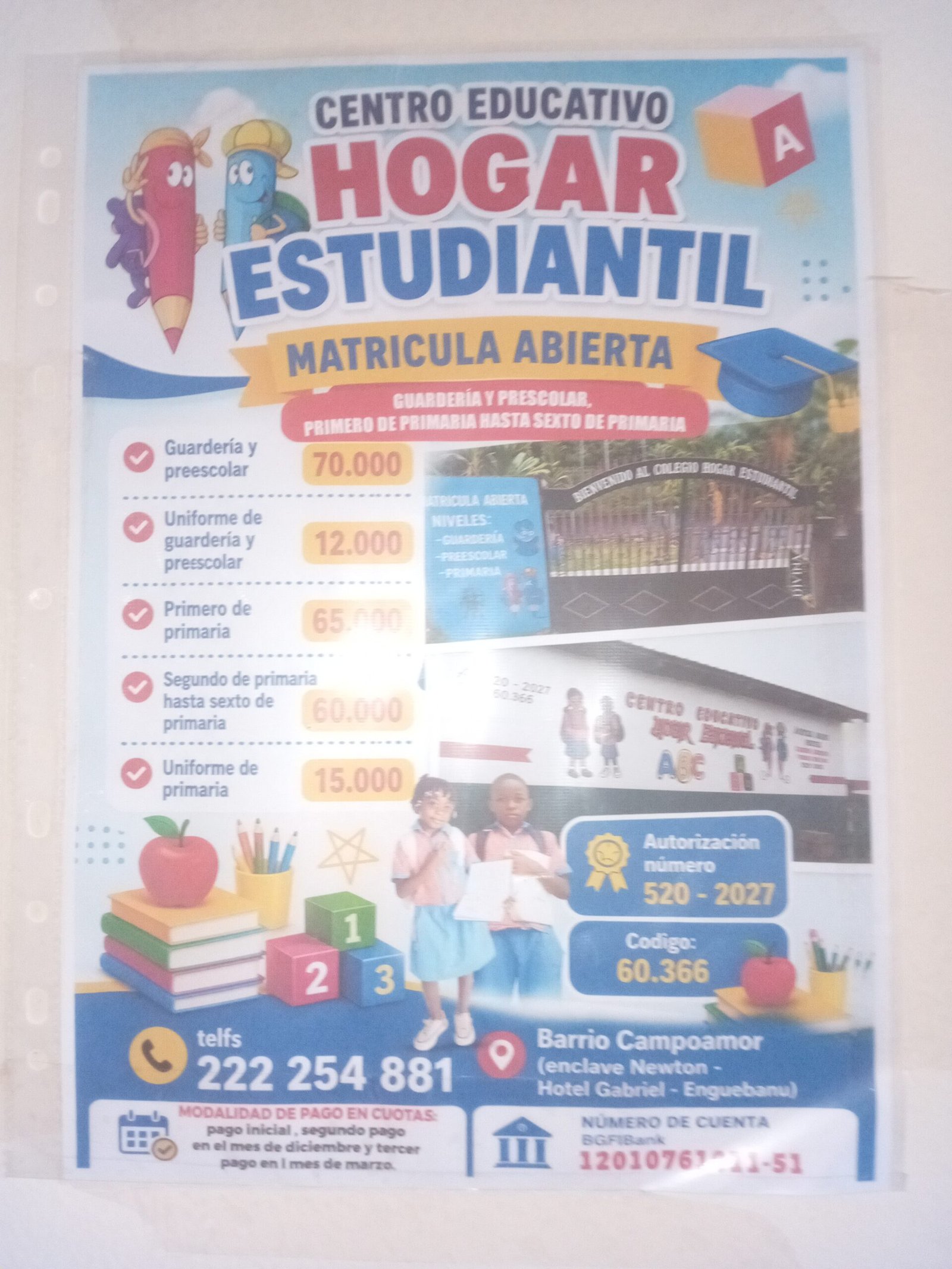 Guarderia en Bata