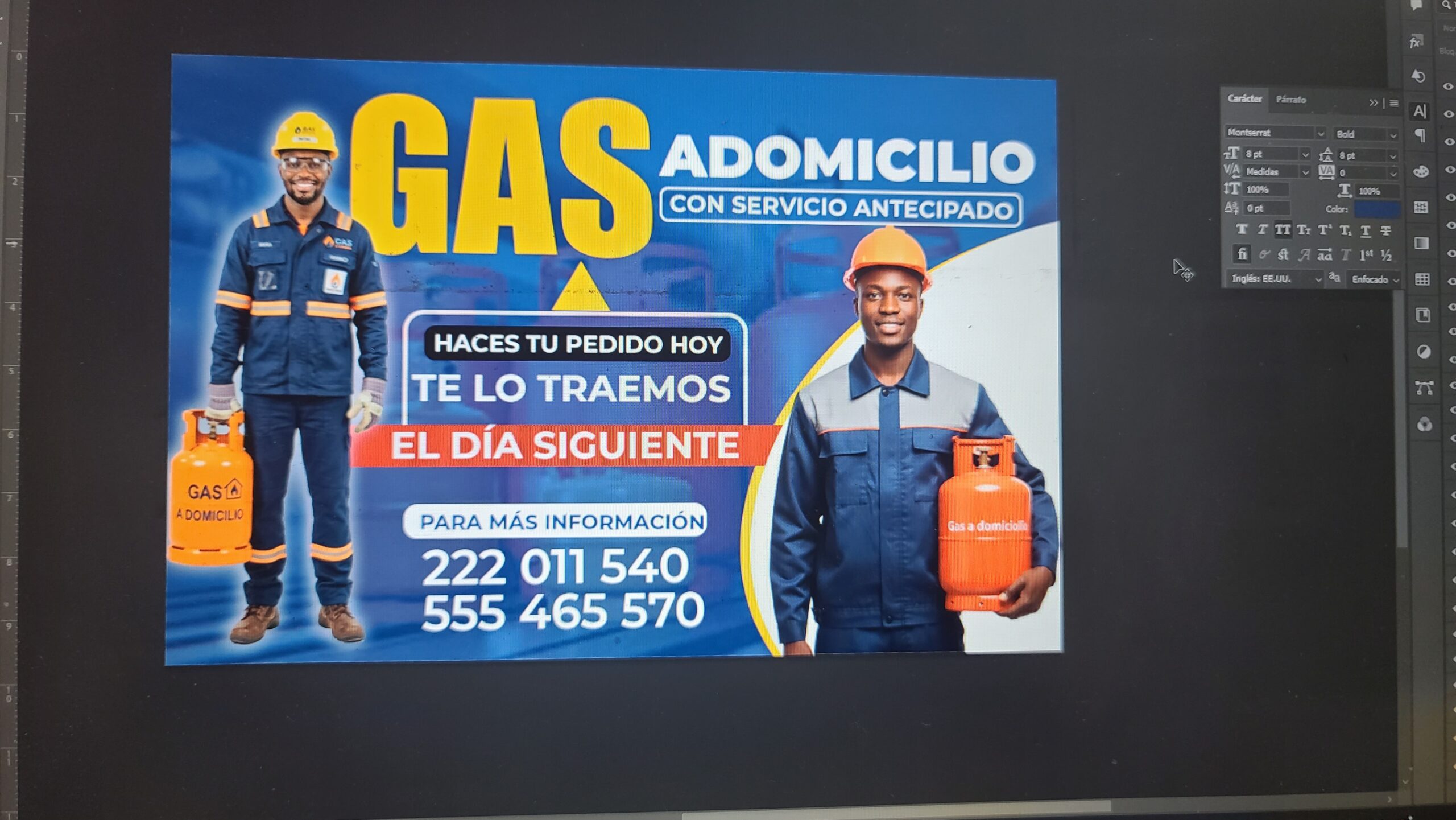 VENTA DE GAS A DOMICILIO