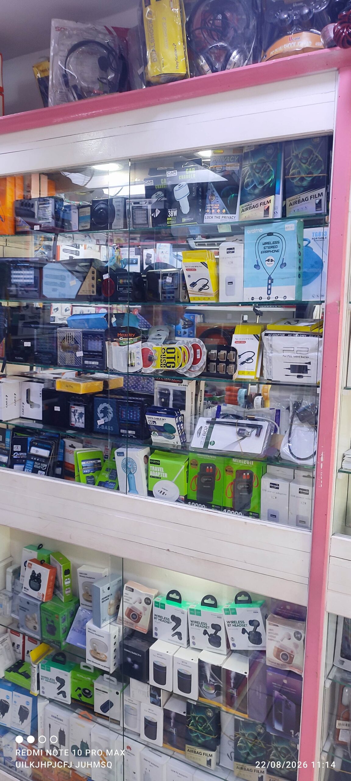 Venta de accesorios de telefonos