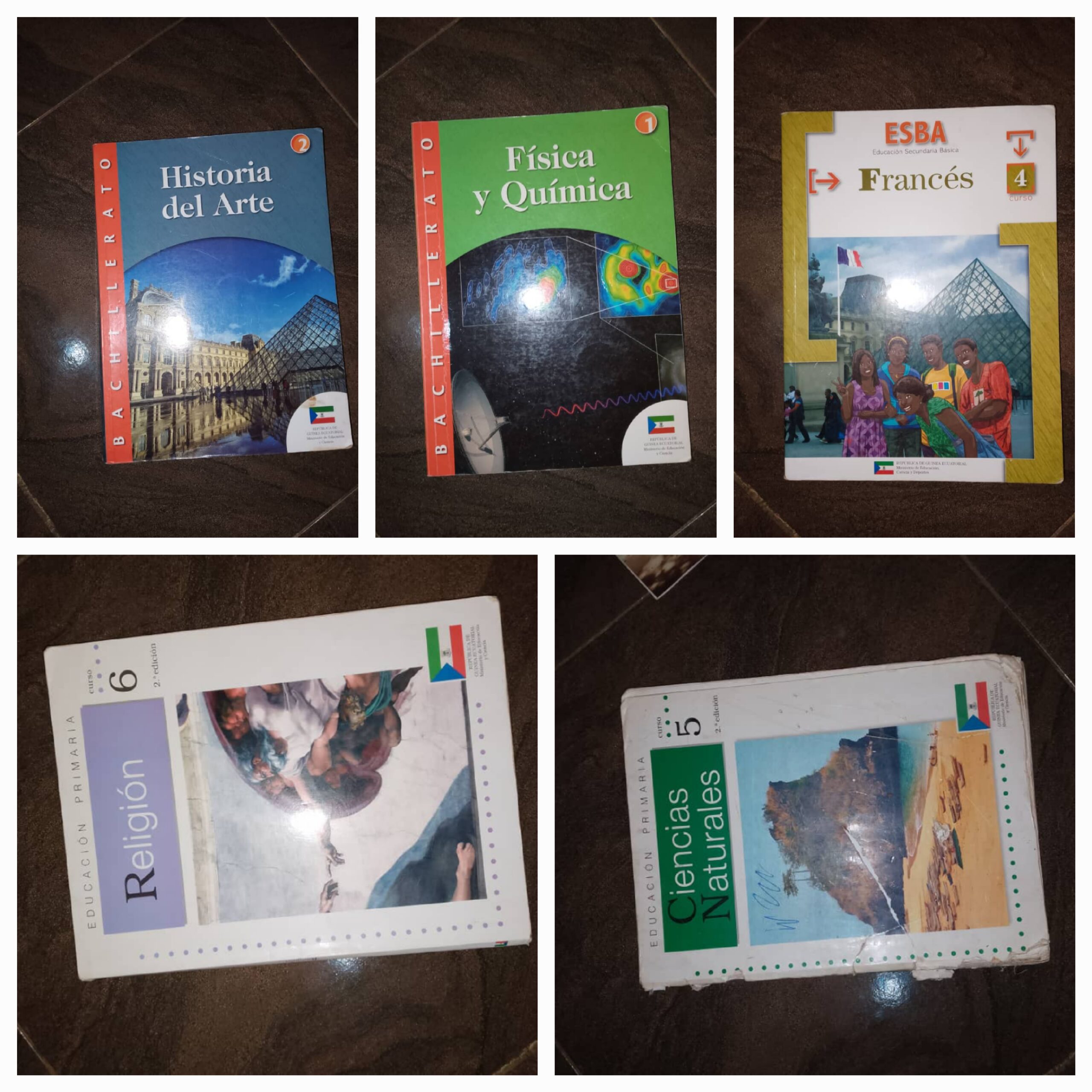 VENTA DE LIBROS DE GUINEA ECUATORIAL