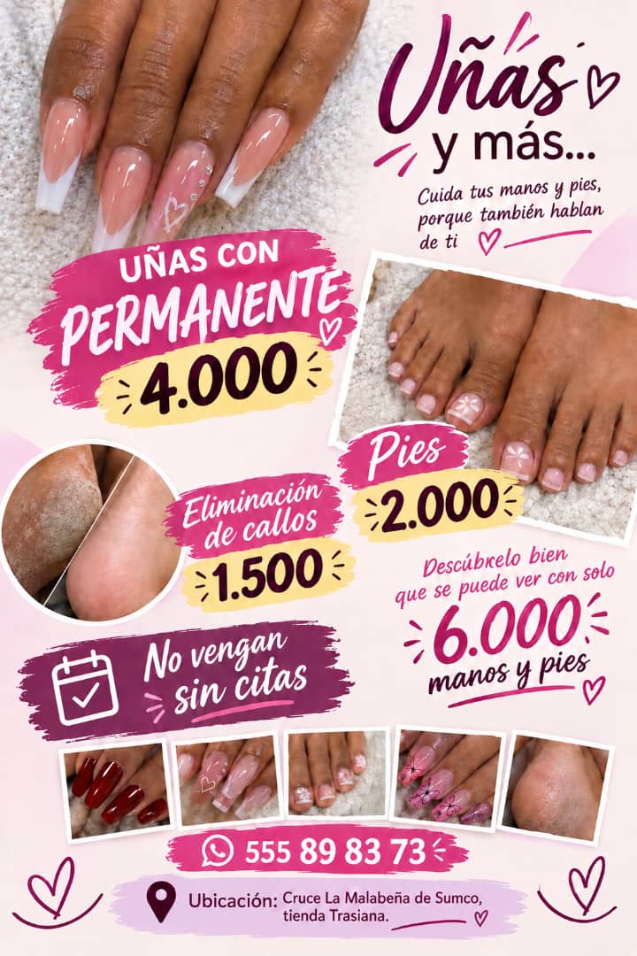 MONTAJE DE UÑAS EN MALABO