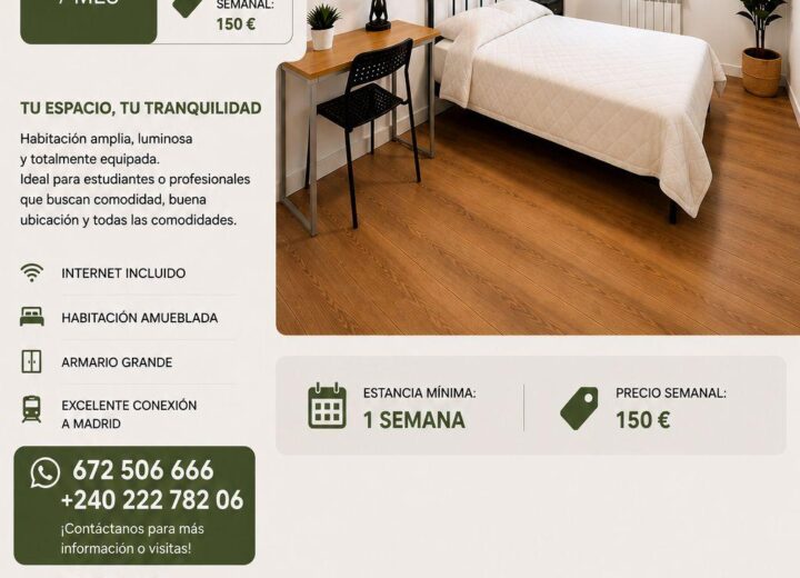 HABITACION EN ALQUILER