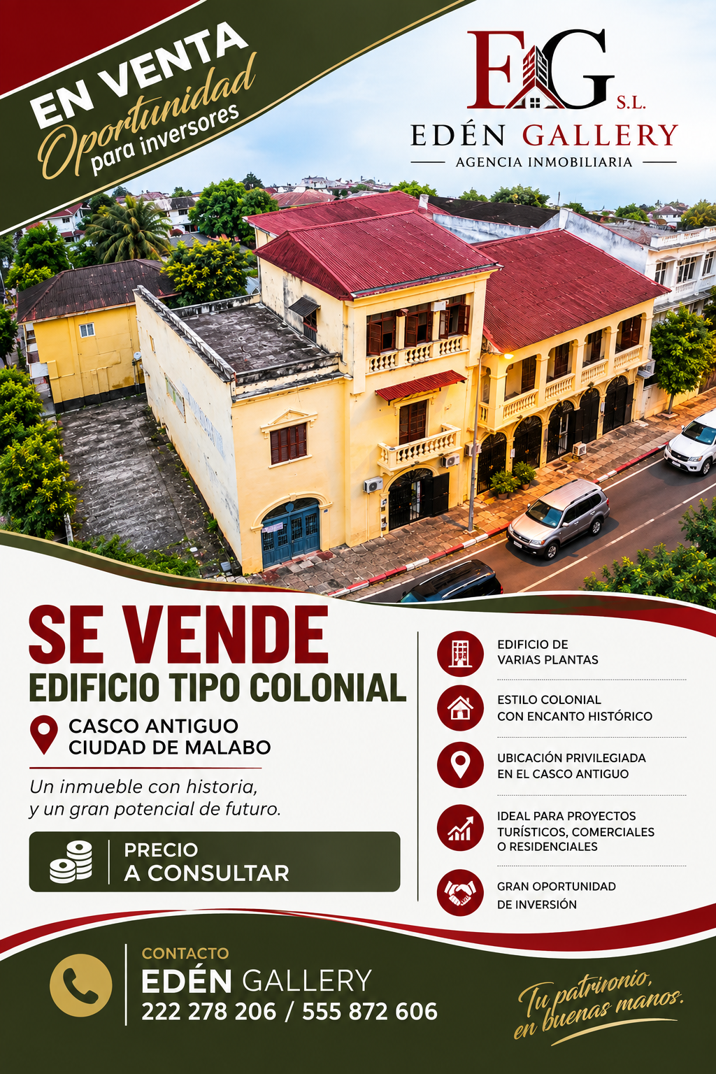 VENTA DE UN EDIFICIO