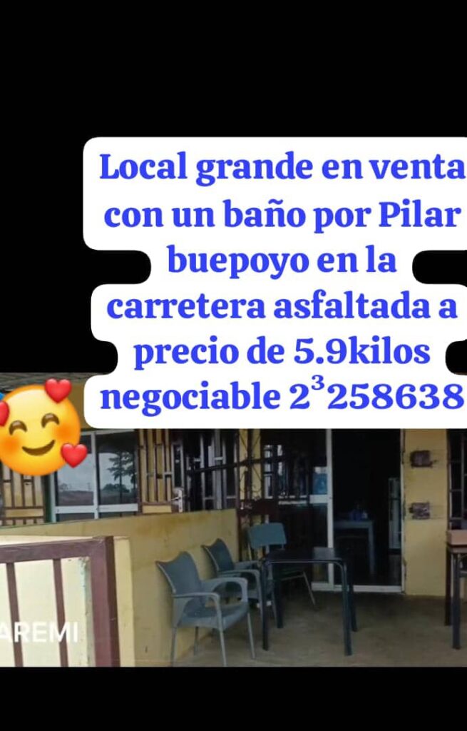 LOCAL GRANDE EN VENTA