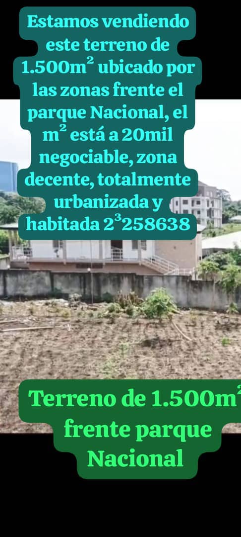 Terreno en venta 1.500m2