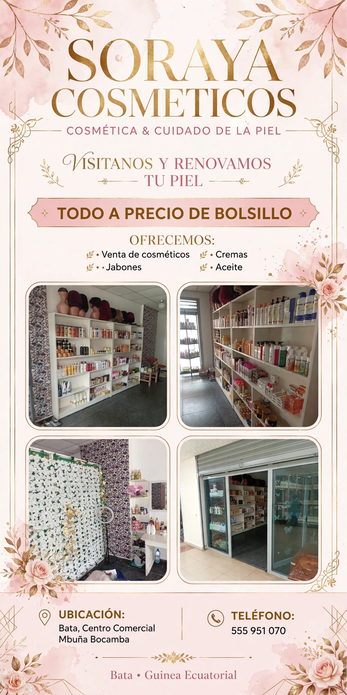 PRODUCTOS COSMETICOS