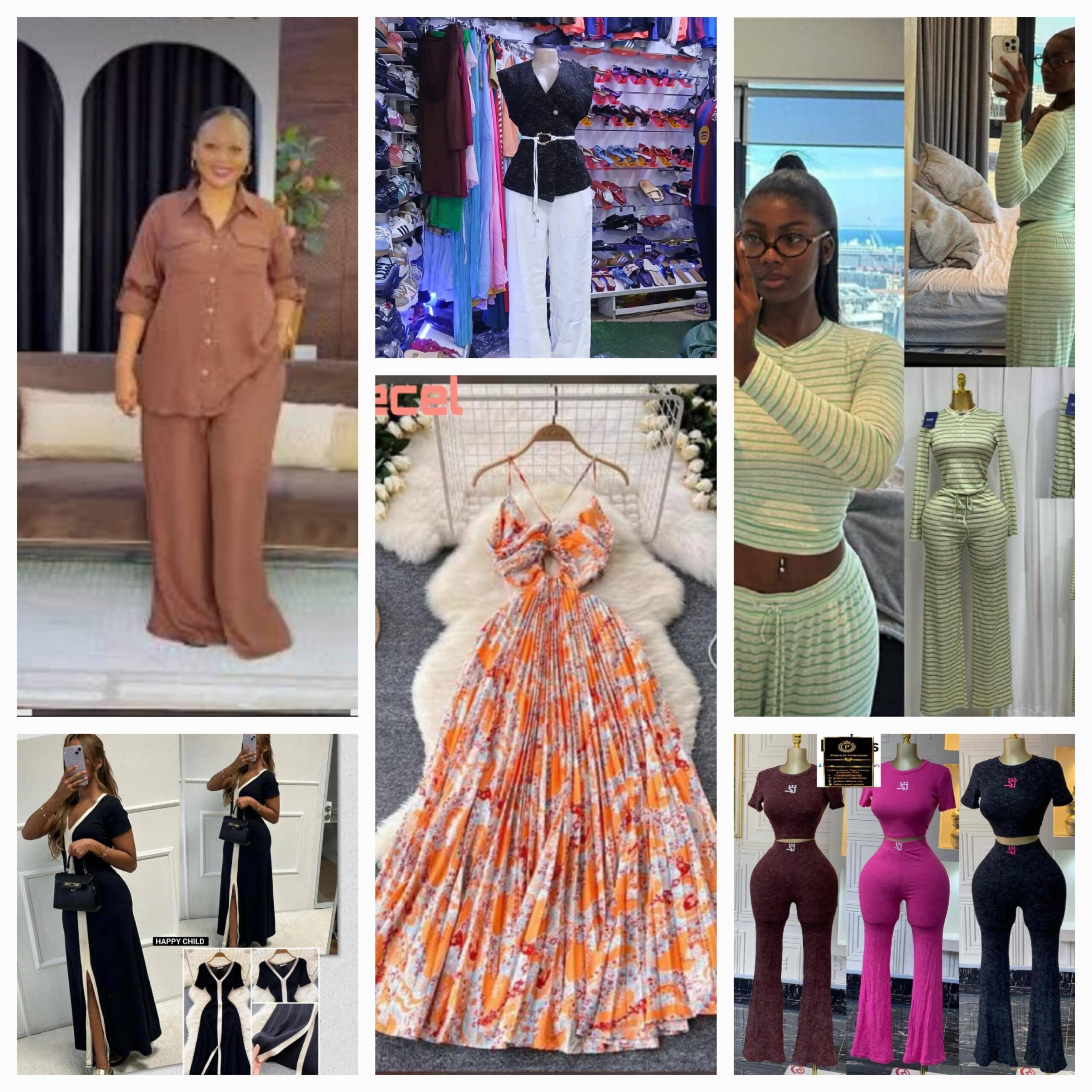 Ropa en venta