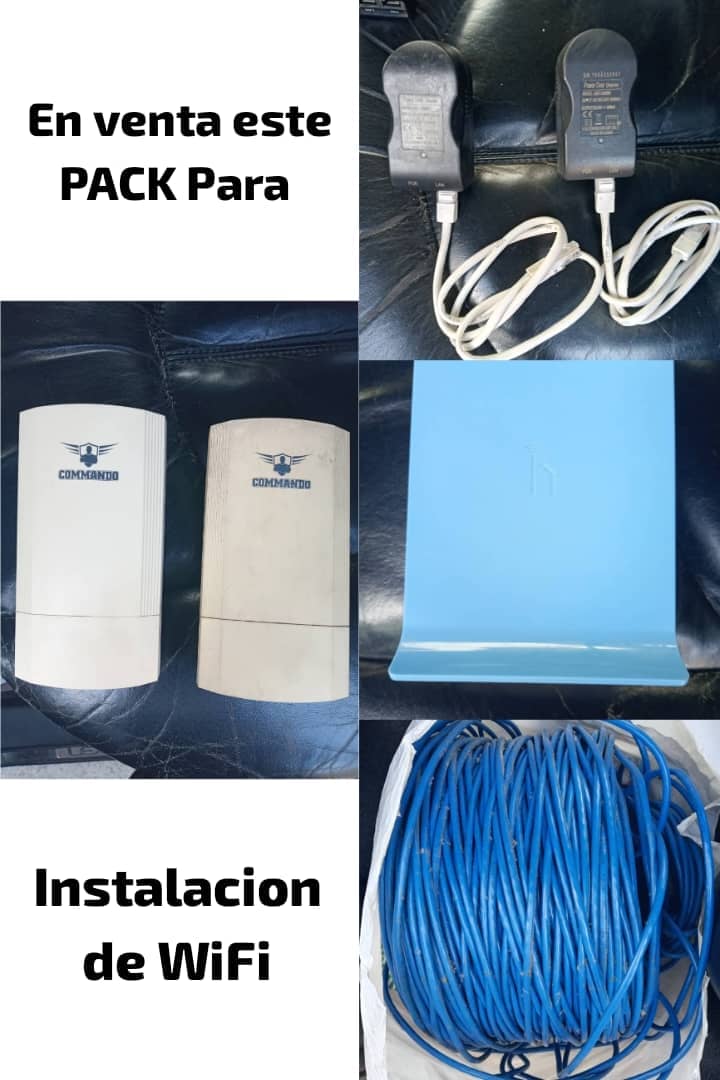 OFERTA PACK PARA INSTALACION WI-FI