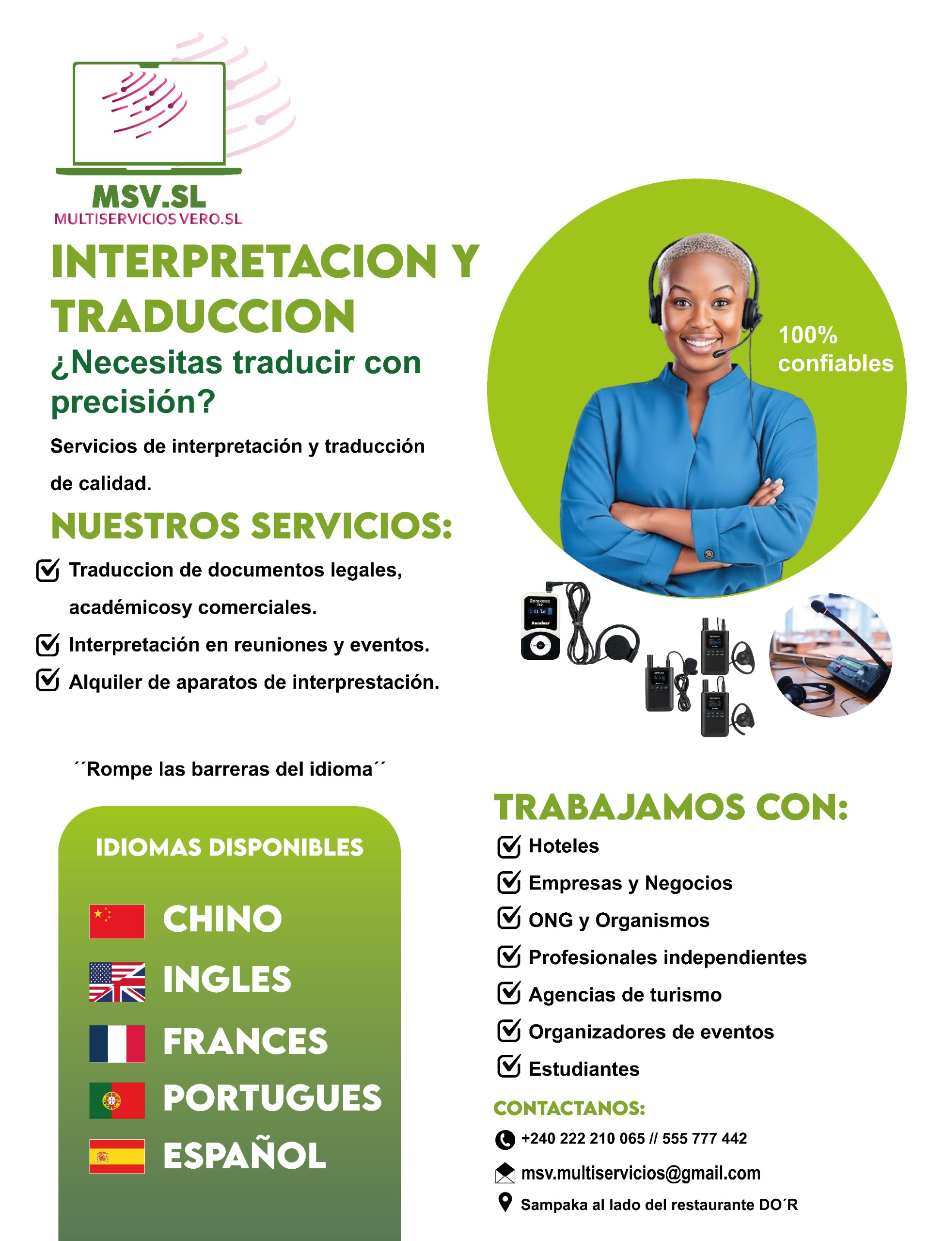 Interpretatión y traducción