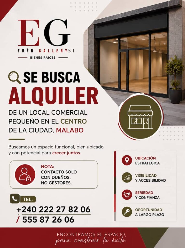 BUSCAMOS LOCAL COMERCIAL EN ALQUILER
