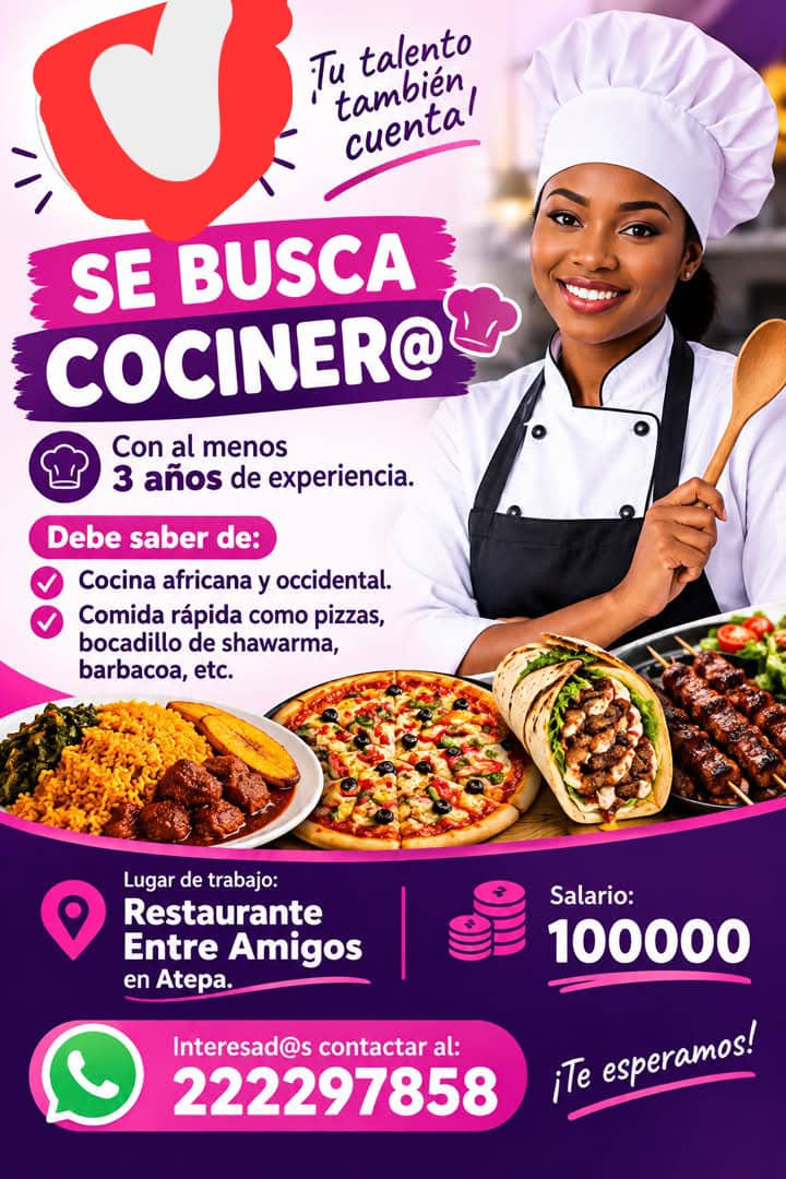 EMPLEO. SE BUSCA COCINERA