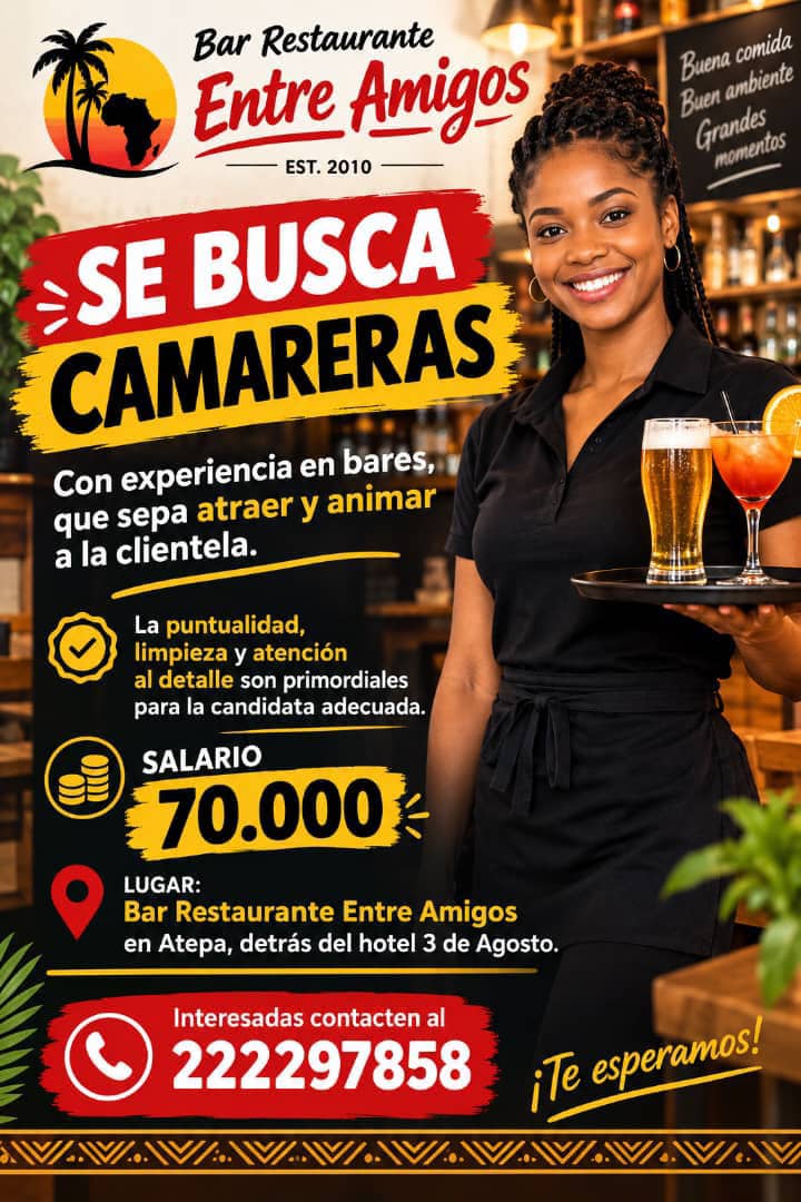 SE BUSCA CAMARERAS