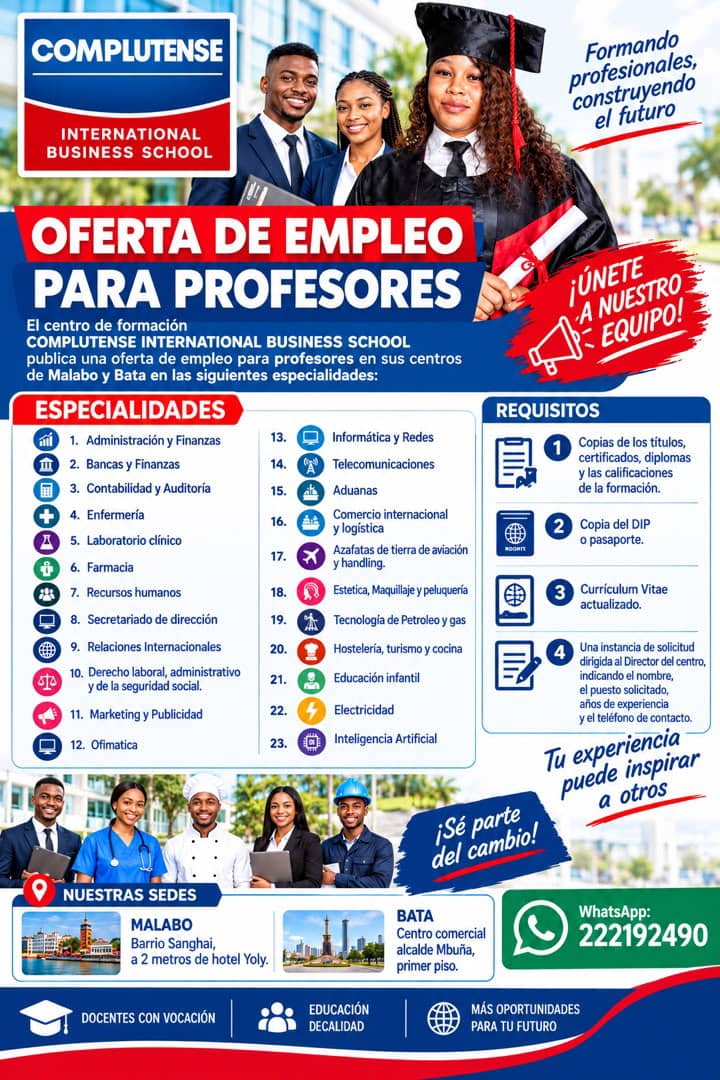 SE BUSCA PROFESORES