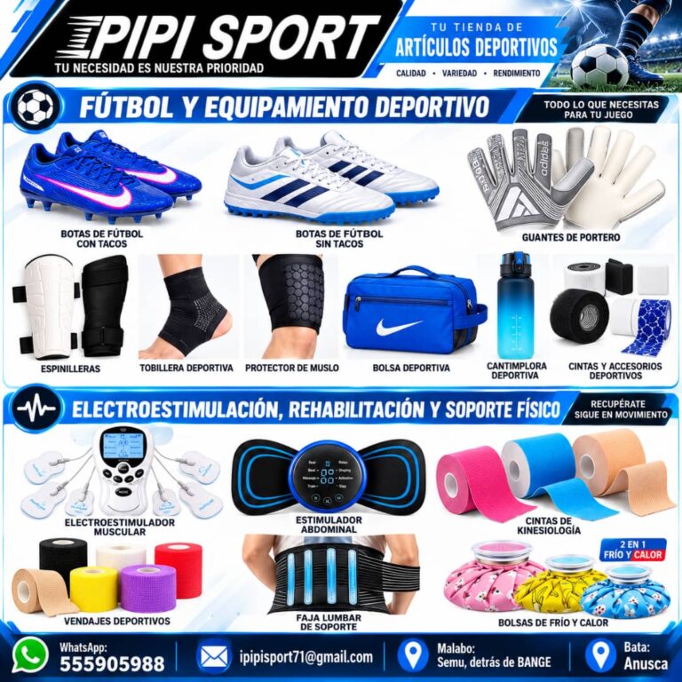 ¡TODO PARA TU PASIÓN DEPORTIVA CON IPIPI SPORT!
